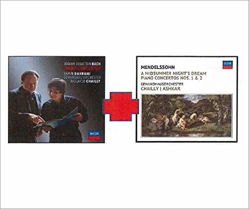 Bahrami, Ramin / Ashkar, Saleem / Chailly, Riccardo: Bach: Conc Pf / Mendelssohn: Conc Pf / Sogno { CD }