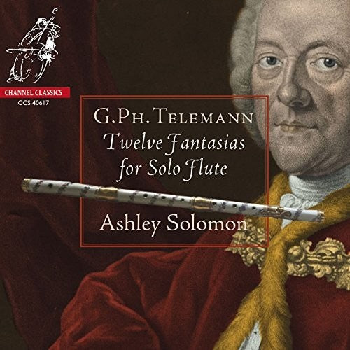 Telemann / Solomon, Ashley: Telemann: 12 Fantasias For Solo Flute { CD }
