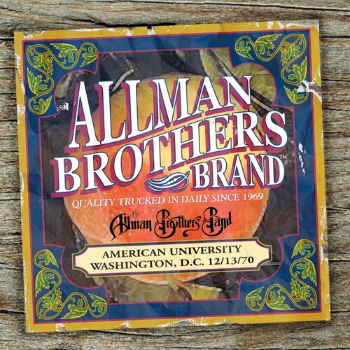 The Allman Brothers Band: American University Washington D.C.12-13-70 / RECORD