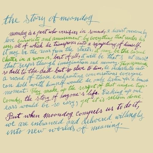 Moondog: Story Of Moondog / RECORD
