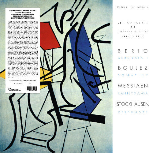 Berio / Boulez / Messiaen / Stockhausen: Serenata I / Sonatine / Canteyodjaya / Zeitmasze / Vinyl LP