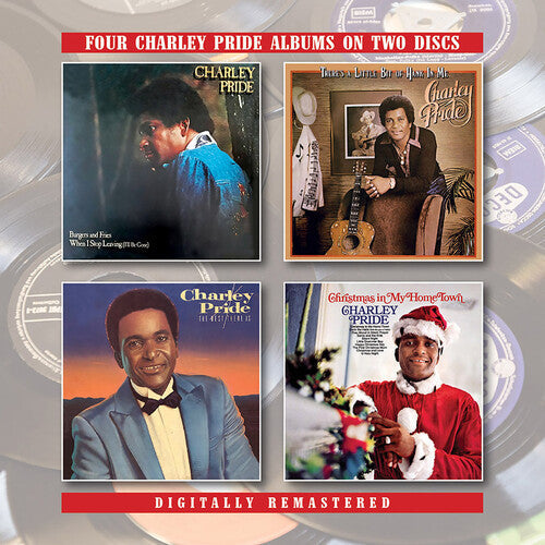 Charley Pride: Burgers & Fries / When I Stop Leaving (I'll Be Gone) / There's ALittle Bit Of Hank In Me / The Best There Is / Christmas In My HomeTown + Bonus Tracks { CD }