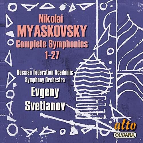 Russian Federation Academic SO Svetlanov Evgeni: Myaskovsky: Complete Symphonies 1-27 { CD }