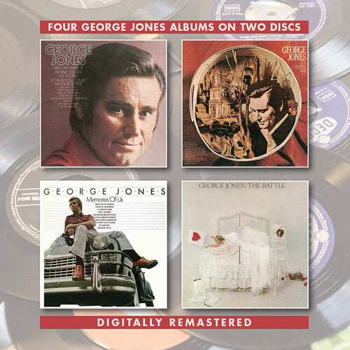 George Jones: George Jones / In A Gospel Way / Memories Of Us / The Battle { CD }