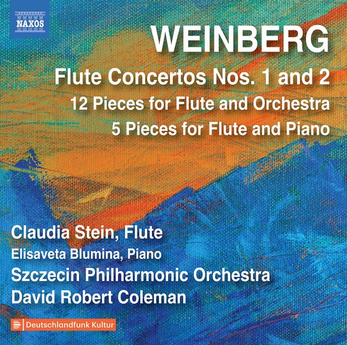 Weinberg / Szczecin Philharmonic Orch / Coleman: Flute Concertos 1 & 2 { CD }