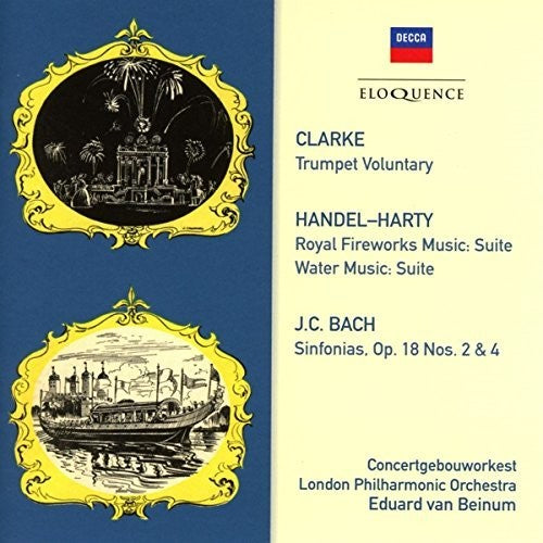 Eduard Van Beinum: Clarke / Handel / Harty / J.C. Bach: Orchestral Works { CD }