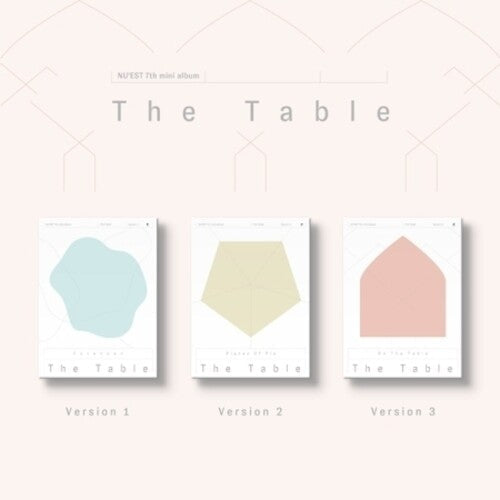 Nu'est: The Table (incl. 104pg Photobook, 2 x Photocards, Lyric Poster + ARPhotocard) - CD