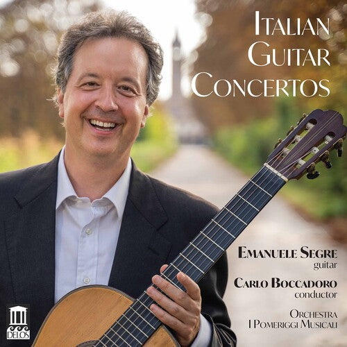 Segre Boccadoro Orchestra I Pomeriggi Musicali Lazzaroni: Italian Guitar Concertos { CD }