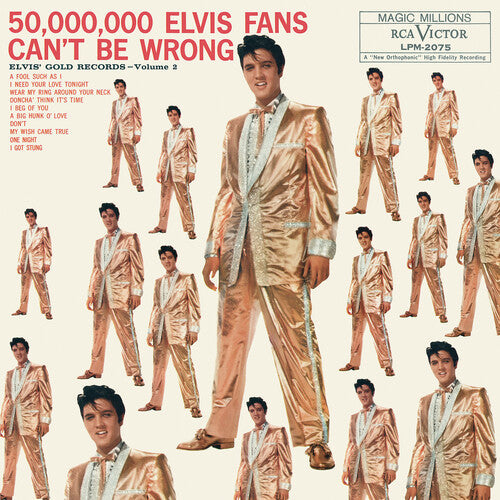 Elvis Presley: 50,000,000 Elvis Fans Can't Be Wrong: Elvis' Gold Records Volume 2 / RECORD