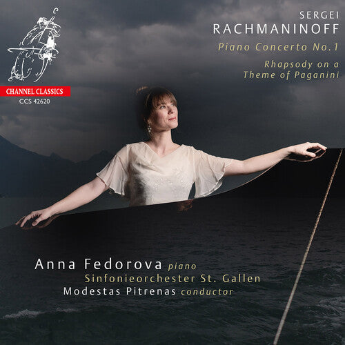 Pitrenas: Rachmaninov: Piano Concerto No.1; Rhapsody on a Theme of Paganini { CD }