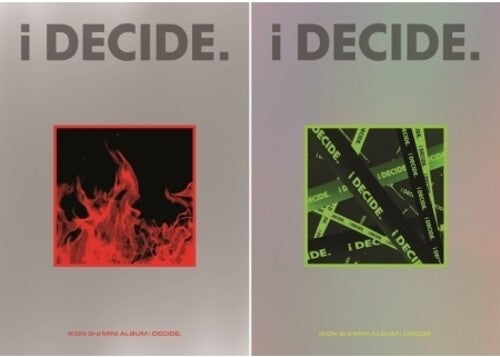 Ikon: I Decide (Incl. Photobook, Folding Pack, Accordion Postcard, Flip Book, Selfie Photocard, 4Cut Photocard + Graphic Sticker) - CD