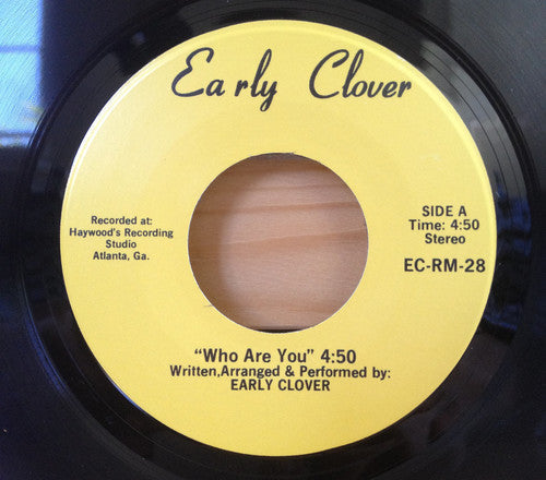 Early Clover: Who Are You / I Wanna Take A Chance On You - 7-INCH SINGLE