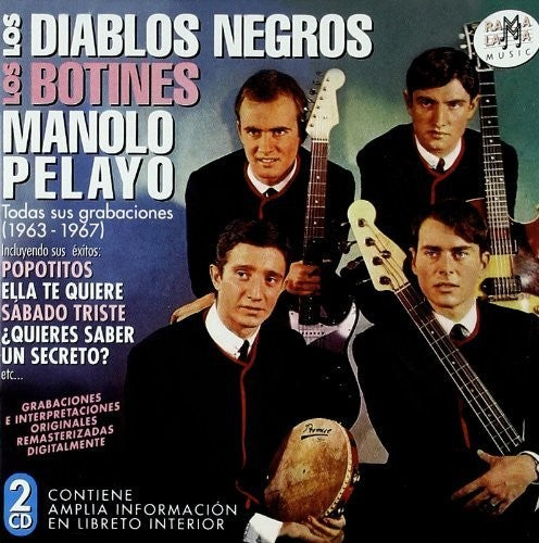 Los Diablos Negros / Los Botines / Pelayo, Manolo: Todas Sus Grabaciones (1963-1964) - CD