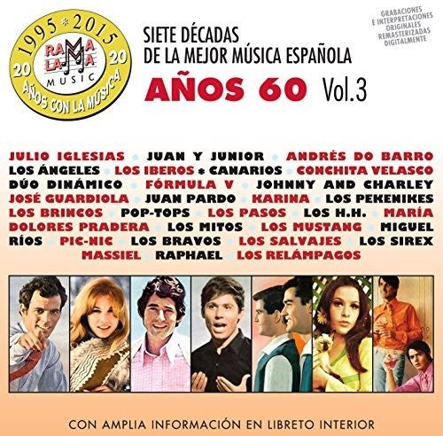 7 Decadas De La Mejor Musica Espanola Anos 60 V3: 7 Decadas De La Mejor Musica Espanola Anos 60 Vol 3 / Various - CD