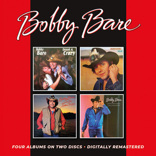 Bobby Bare: Drunk & Crazy / As Is / Ain't Got Nothin' To Lose / Drinkin' From The Bottle, Singin' From The Heart { CD }