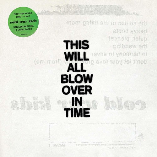 Cold War Kids: This Will All Blow Over In Time / RECORD