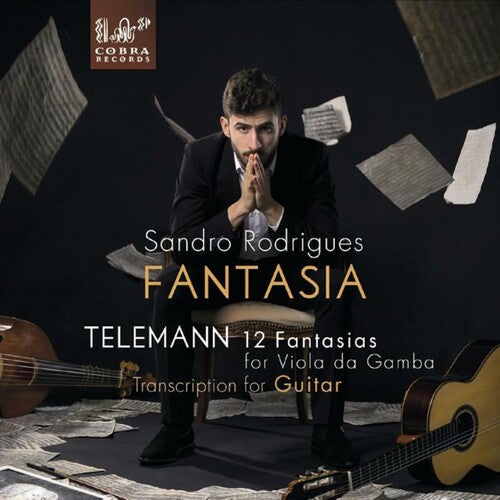 Sandro Rodrigues: Fantasia: Telemann: 12 Fantasias For Viola Da Gamba { CD }