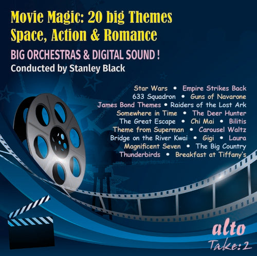 London Symphony & Stanley Black Orchestra: Movie Magic: 20 Big Themes Space Action & Romance { CD }