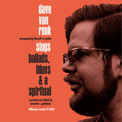 Dave Van Ronk: Sings Ballads Blues & A Spiritual / RECORD