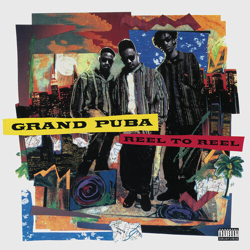 Grand Puba: Reel to Reel (LP-1 Tangerine Orange with Canary Yellow & LP-2 Blue Jay with White) / RECORD