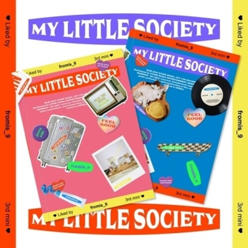 Fromis 9: My Little Society (Random Cover) (incl. 72pg Photobook, Mini Card, 2pc Photocard + Sticker) - CD