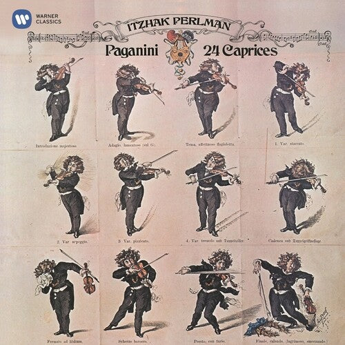Itzhak Perlman: Paganini: 24 Caprices / RECORD