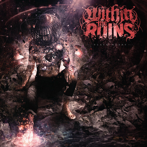 Within the Ruins: Black Heart (Opaque Apple Red & Opaque Silver Vinyl) / RECORD