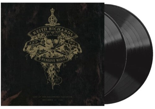 Keith Richards: Live At The Hollywood Palladium 180g 2LP (Black Vinyl) / RECORD