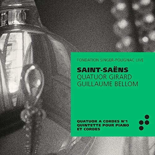 Saint-Saens / Bellom: Quatour a Cordes 1 / Quintette Pour Piano Cordes { CD }