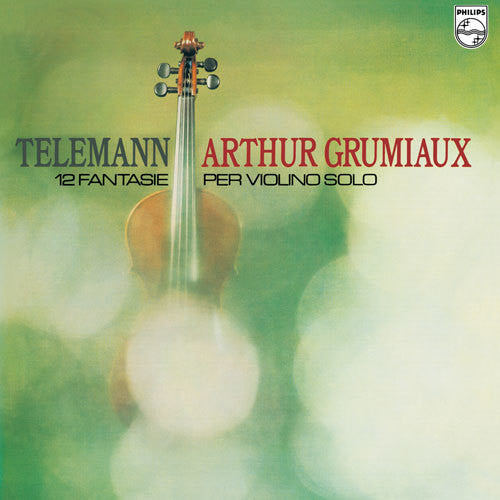 Telemann: 12 Fantasias For Violin Solo / Vinyl LP