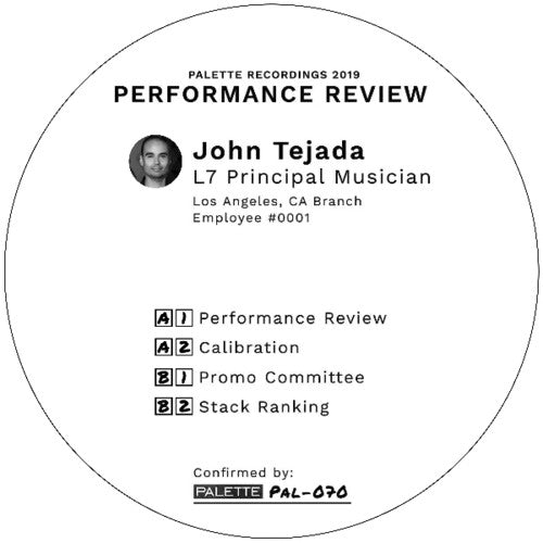 John Tejada: Performance Review / Vinyl LP