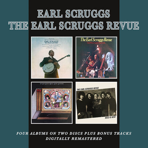 Scruggs, Earl / Earl Scruggs Revue: I Saw The Light With Some Help From My Friends / Live! From Austin City Limits / Strike Anywhere / Bold & New { CD }
