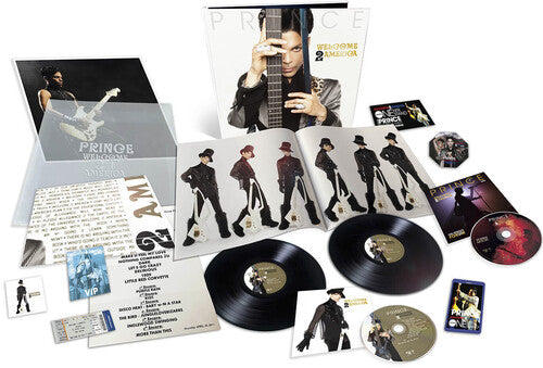 Prince: Welcome 2 America (Deluxe - 2 LP / 1 CD / 1 Blu-Ray) / RECORD