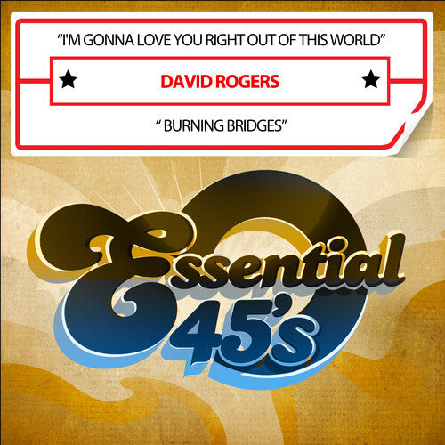 David Rogers: I'm Gonna Love You Right Out Of This World / Burning Bridges (Digital 45) { CD }