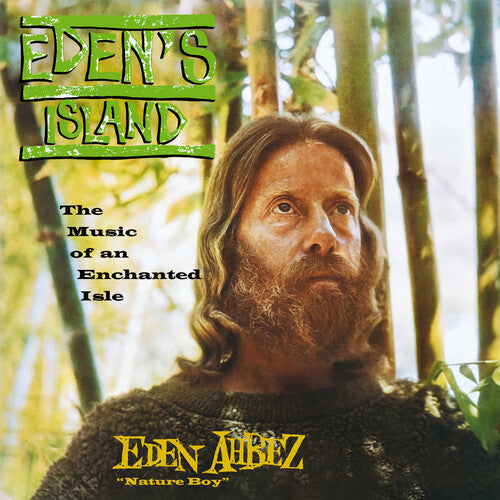 Eden Ahbez: Eden's Island (Wood Slipcase Edition) (Clear Forest/Leaves Splatter) / RECORD