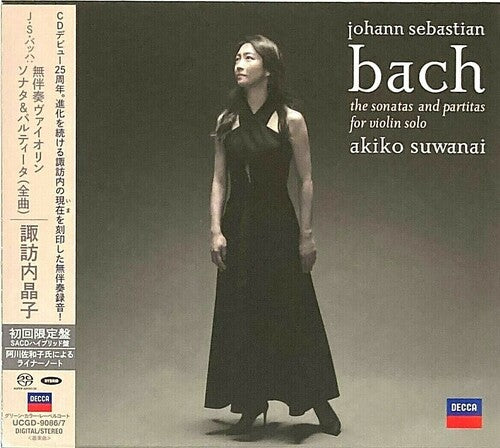 Bach / Akiko, Suwanai: J.S. Bach: Sonatas And Partitas For Solo Violin (Hybrid-SACD) - SUPER-AUDIO CD