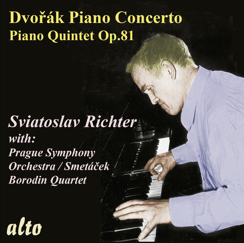 Sviatoslav Richter: Dvorak Piano Concerto/ Piano Quintet Op. 81 { CD }