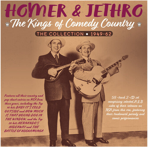Homer & Jethro: The Kings Of Comedy Country: The Collection 1949-62 { CD }