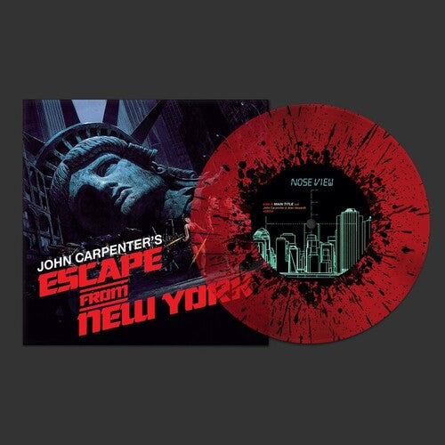 Escape From New York / O.S.T.: Escape From New York (Original Soundtrack) - Transparent Red/Black Splatter Vinyl - 7-INCH SINGLE