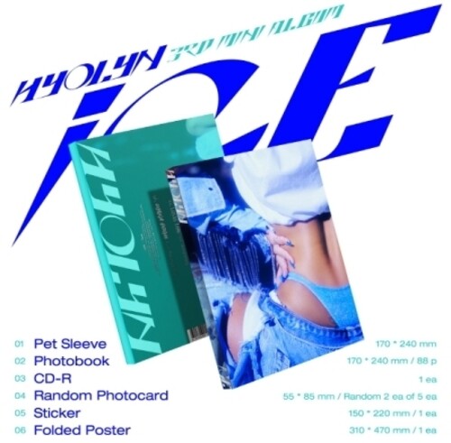 Hyolyn: Ice - incl. Photo Book, 2 Photo Cards, Sticker + Poster - CD