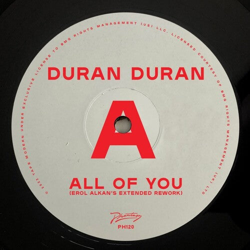 Duran Duran: All Of You (Erol Alkan's Extended Rework) - 12-INCH SINGLE