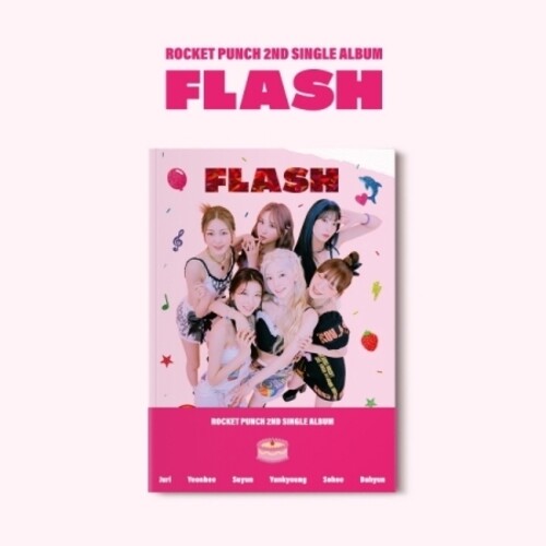 Rocket Punch: Flash - incl. Book Band, Photo Book, Photo Card, Sticker + Message Card - CD