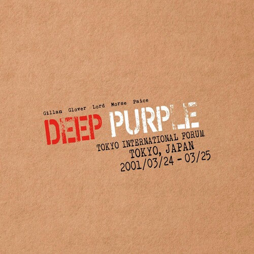Deep Purple: Live In Tokyo 2001 / RECORD