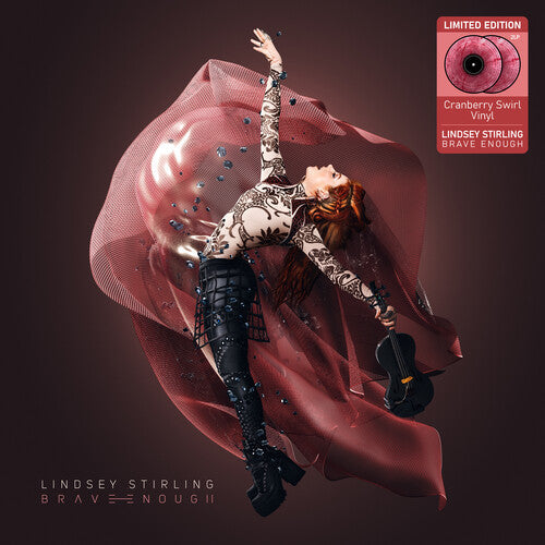 Lindsey Stirling: Brave Enough- Cranberry Swirl / RECORD