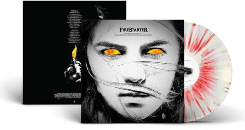 John Carpenter: Firestarter (Original Soundtrack) - Australian Exclusive White on Red Splatter Colored Vinyl - VINYL