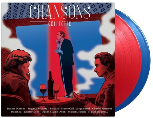 Various Artists: Chansons Collected / Various - Limited 180-Gram Red & Blue Colored Vinyl / RECORD