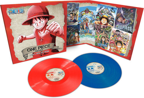 One Piece Movies Best Selection / O.S.T: One Piece Movies Best Selection - Limited Edition Red + Blue Vinyl / RECORD