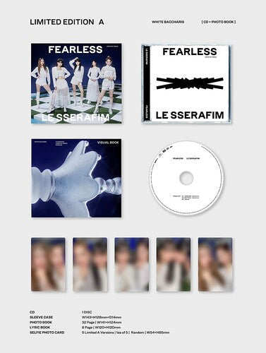 Le Sserafim: LE SSERAFIM - Fearless (Limited Edition A - CD + Photobook) - CD