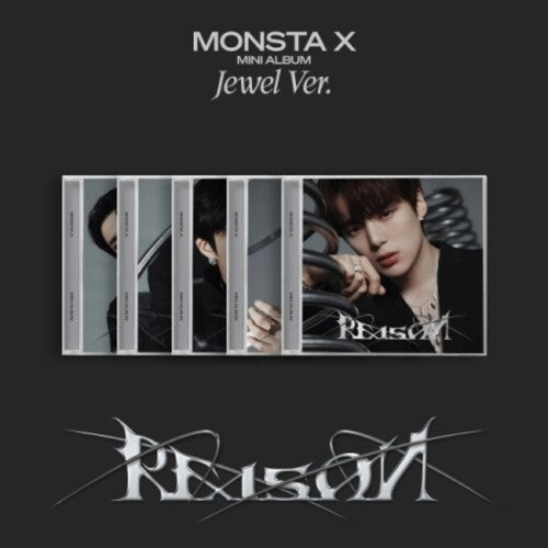 Monsta X: Reason - Random Cover - Jewel Case - incl. 16pg Photobook, Photocard + Mini-Folded Poster - CD