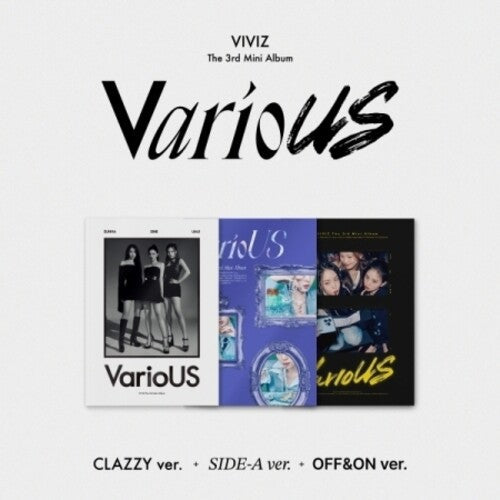 Viviz: Various - Photobook - incl. 60pg Photobook, Lyrics Newspaper, Staff Only Card, Folding Photocard, 2 Photocards, 3-Cuts Film Photo, Sticker + Poster - CD